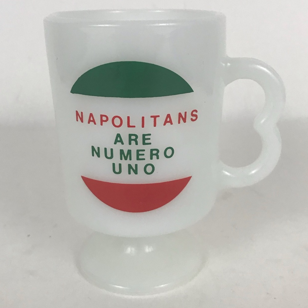 Napolitans Are Numero Uno Vintage Espresso Cup